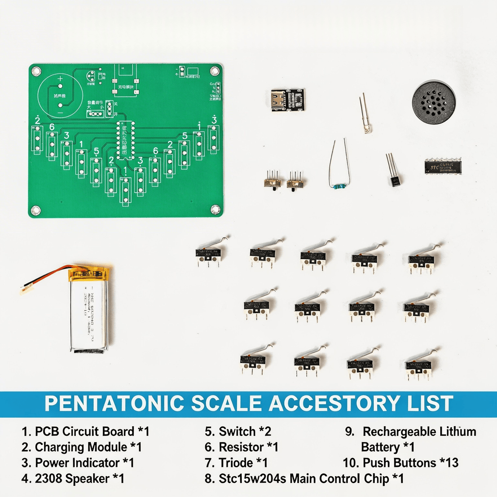 Electronic Kalimba DIY Kit - XAutoLab | Desktop SMT Pick & Place, Feeders & Equipment
