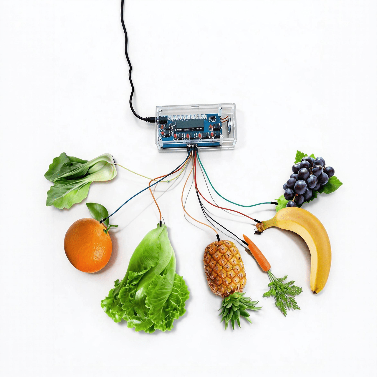 Fruit Piano DIY Kit - Capacitive Touch Electronic Keyboard Soldering Project - XAutoLab | Desktop SMT Pick & Place, Feeders & Equipment