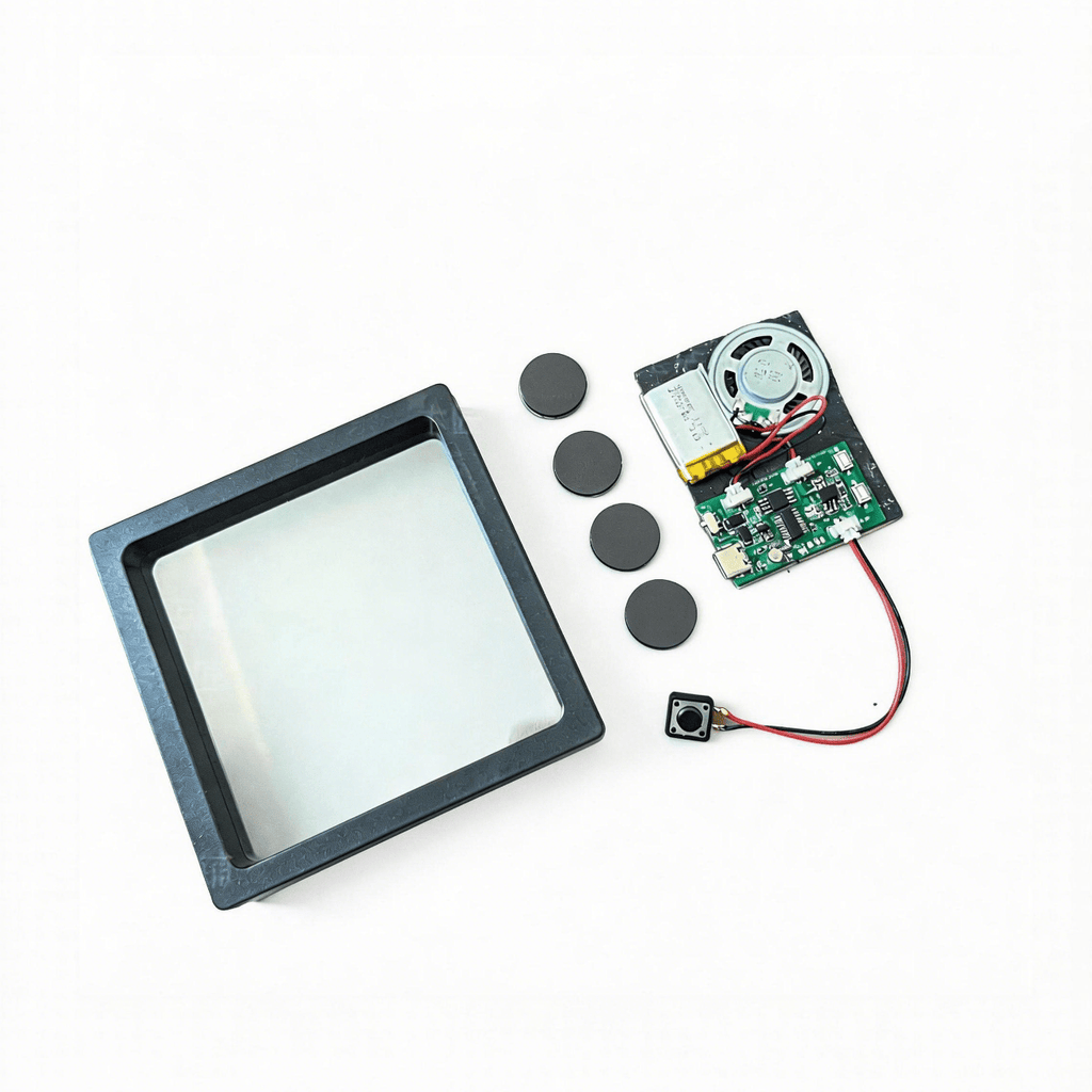 Recordable Music Photo Frame Fridge Magnet Kit - XAutoLab | Desktop SMT Pick & Place, Feeders & Equipment