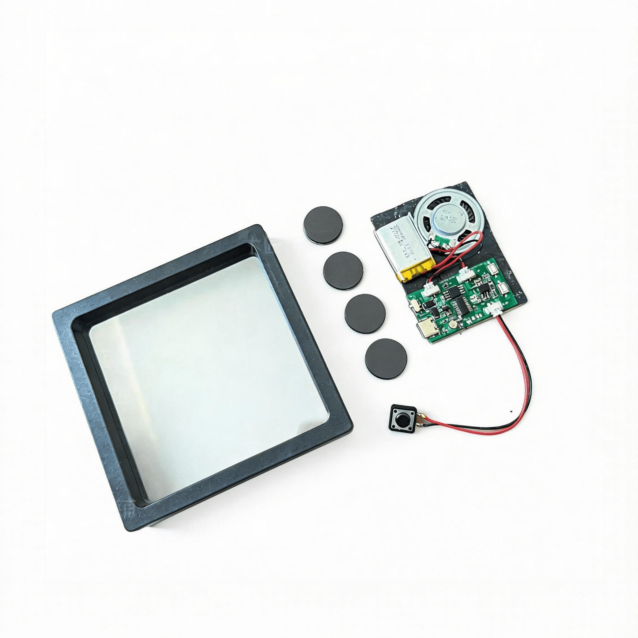 Recordable Music Photo Frame Fridge Magnet Kit - XAutoLab | Desktop SMT Pick & Place, Feeders & Equipment