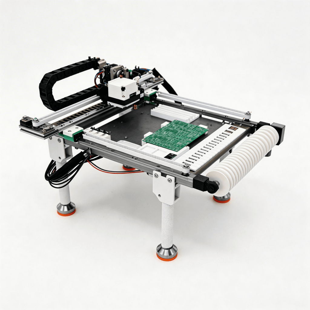 XAutoLab QB V4 — OpenPnP Desktop Pick and Place Machine | 0402 Capable - XAutoLab | Desktop SMT Pick & Place, Feeders & Equipment